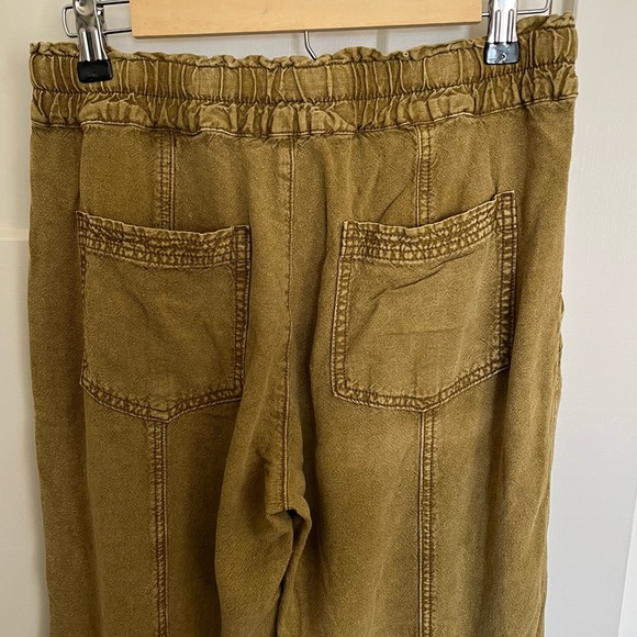 Anthropologie Rhys Utility Linen Blend Joggers - Picture 6 of 10